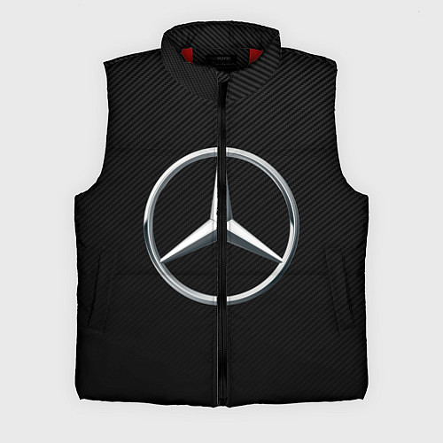 Мужской жилет MERCEDES-BENZ CARBON / 3D-Красный – фото 1