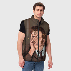 Мужской жилет 10TH DOCTOR WHO, цвет: 3D-черный — фото 2