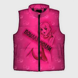 Мужской жилет Пошлая МоллиЧР, цвет: 3D-черный