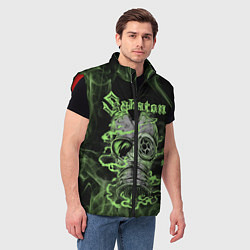 Мужской жилет Toxic Sabaton, цвет: 3D-красный — фото 2