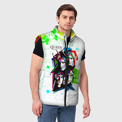 Мужской жилет Queen, цвет: 3D-красный — фото 2