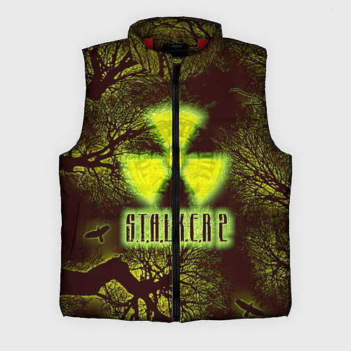 Мужской жилет Сталкер / 3D-Красный – фото 1
