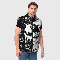 Мужской жилет Fortnite & Marshmello, цвет: 3D-светло-серый — фото 2