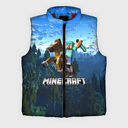 Мужской жилет Minecraft Майнкрафт, цвет: 3D-красный