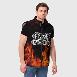 Мужской жилет Ozzy Osbourne, цвет: 3D-светло-серый — фото 2