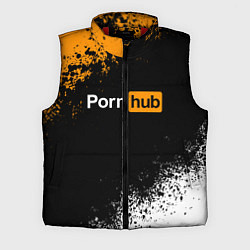 Мужской жилет PORNHUB, цвет: 3D-красный