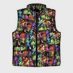 Мужской жилет JoJo Bizarre Adventure, цвет: 3D-черный