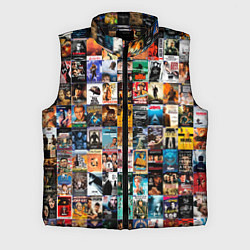Мужской жилет Постеры фильмов, цвет: 3D-черный