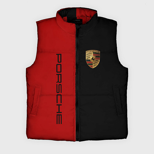 Мужской жилет PORSCHE / 3D-Красный – фото 1