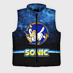 Мужской жилет Соник Сега, цвет: 3D-черный