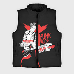 Мужской жилет Punk-rock, цвет: 3D-черный