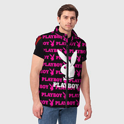 Мужской жилет PLAYBOY, цвет: 3D-красный — фото 2