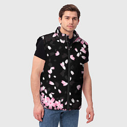 Мужской жилет САКУРА, цвет: 3D-черный — фото 2