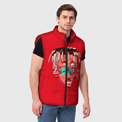 Мужской жилет Juice WRLD, цвет: 3D-красный — фото 2