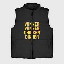 Мужской жилет Pubg Top 1, цвет: 3D-черный