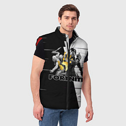 Мужской жилет Fortnite, цвет: 3D-красный — фото 2