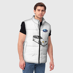 Мужской жилет SUBARU, цвет: 3D-черный — фото 2
