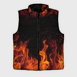 Мужской жилет ОГОНЬ, цвет: 3D-черный