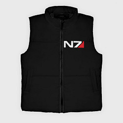 Мужской жилет MASS EFFECT N7, цвет: 3D-черный