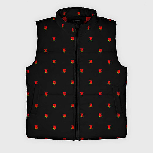 Мужской жилет РОЗЫ / 3D-Красный – фото 1