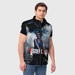 Мужской жилет RESIDENT EVIL 3, цвет: 3D-черный — фото 2