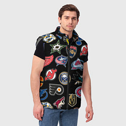 Мужской жилет NBA PATTERN, цвет: 3D-светло-серый — фото 2