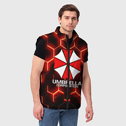 Мужской жилет UMBRELLA CORP, цвет: 3D-черный — фото 2