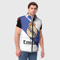 Мужской жилет Реал, цвет: 3D-красный — фото 2