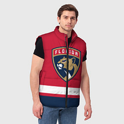 Мужской жилет Флорида Пантерз, цвет: 3D-черный — фото 2