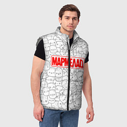 Мужской жилет МАРМЕЛАД пародия Oko, цвет: 3D-светло-серый — фото 2