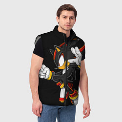 Мужской жилет SHADOW, цвет: 3D-светло-серый — фото 2