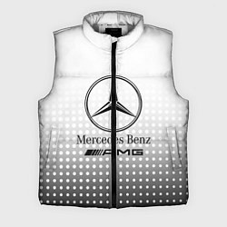 Мужской жилет Mercedes-Benz, цвет: 3D-светло-серый
