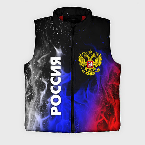 Мужской жилет РОССИЯ / 3D-Красный – фото 1