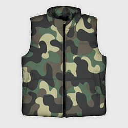 Мужской жилет КАМУФЛЯЖ, цвет: 3D-черный