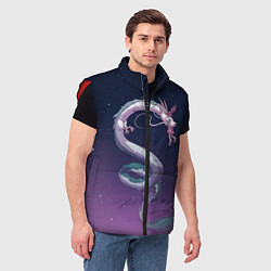 Мужской жилет Унесённые призраками, цвет: 3D-красный — фото 2