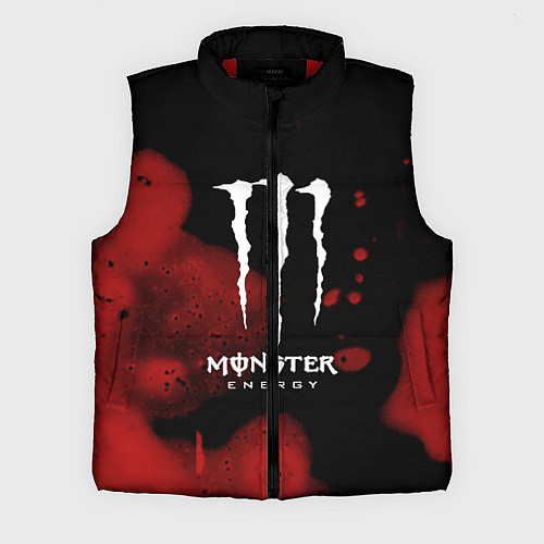 Мужской жилет MONSTER ENERGY / 3D-Красный – фото 1