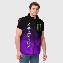 Мужской жилет MONSTER ENERGY, цвет: 3D-красный — фото 2