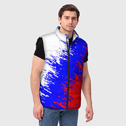 Мужской жилет Россия, цвет: 3D-черный — фото 2