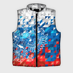 Мужской жилет Россия, цвет: 3D-черный