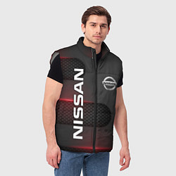 Мужской жилет NISSAN, цвет: 3D-светло-серый — фото 2