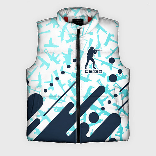 Мужской жилет CS GO КС ГО / 3D-Красный – фото 1
