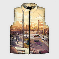 Мужской жилет GTA San Andreas, цвет: 3D-светло-серый
