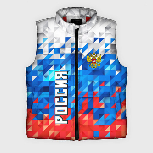Мужской жилет RUSSIA SPORT / 3D-Красный – фото 1