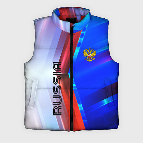 Мужской жилет RUSSIA SPORT / 3D-Красный – фото 1