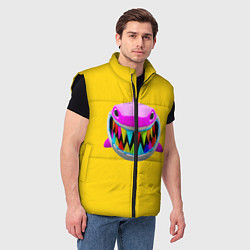 Мужской жилет 6IX9INE 69 SHARK НА СПИНЕ, цвет: 3D-черный — фото 2