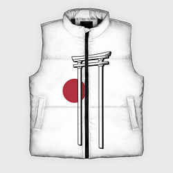 Мужской жилет Япония Тории Z, цвет: 3D-черный