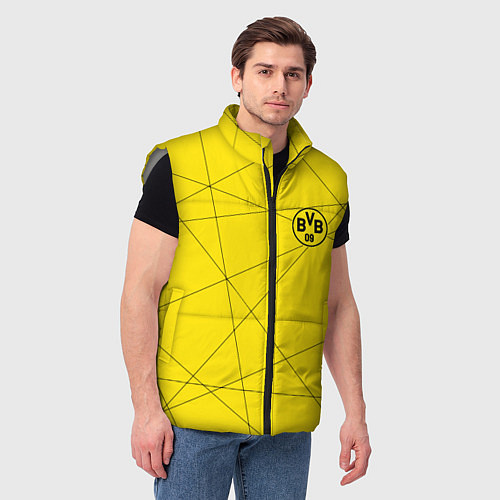 Мужской жилет BORUSSIA / 3D-Светло-серый – фото 3