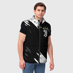 Мужской жилет JUVENTUS, цвет: 3D-черный — фото 2