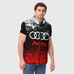 Мужской жилет AUDI, цвет: 3D-черный — фото 2