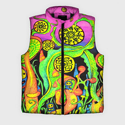 Мужской жилет КИСЛОТА КИСЛОТНЫЙ, цвет: 3D-черный